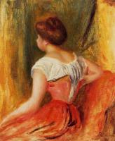 Renoir, Pierre Auguste - Seated Young Woman